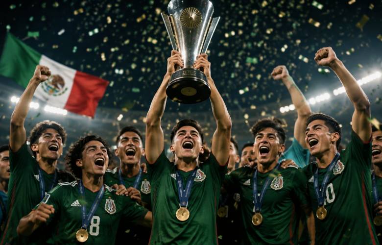 Conquista México el título Sub-20 de Concacaf y asegura boleto olímpico
