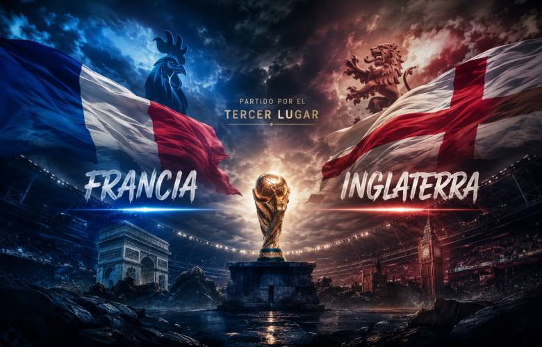 Conquista Inglaterra el tercer lugar del Mundial 2026 tras vencer a Francia en un duelo de diez goles