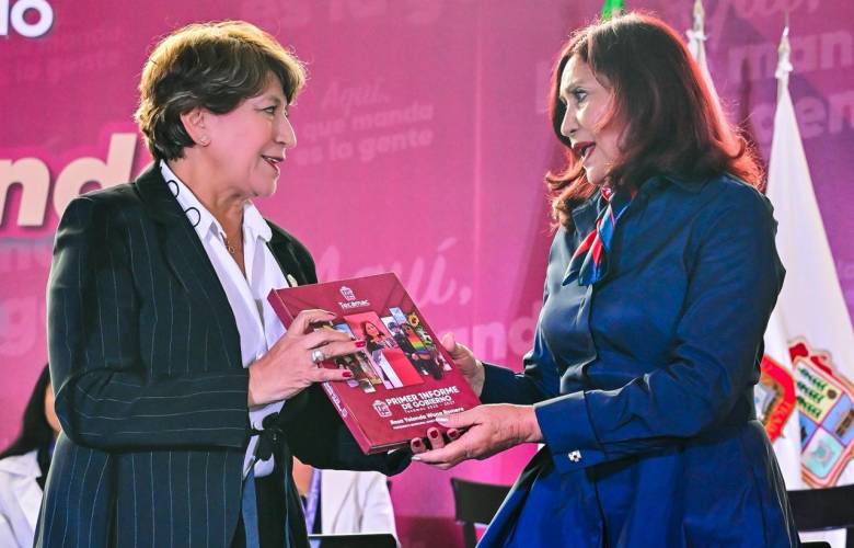  Llama Delfina Gómez a cerrar filas, tras jaloneos en el Primer Informe de Rosy Wong en Tecámac