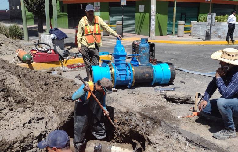 Comienzan obras de resectorización del Servicio de Agua en La Maquinita