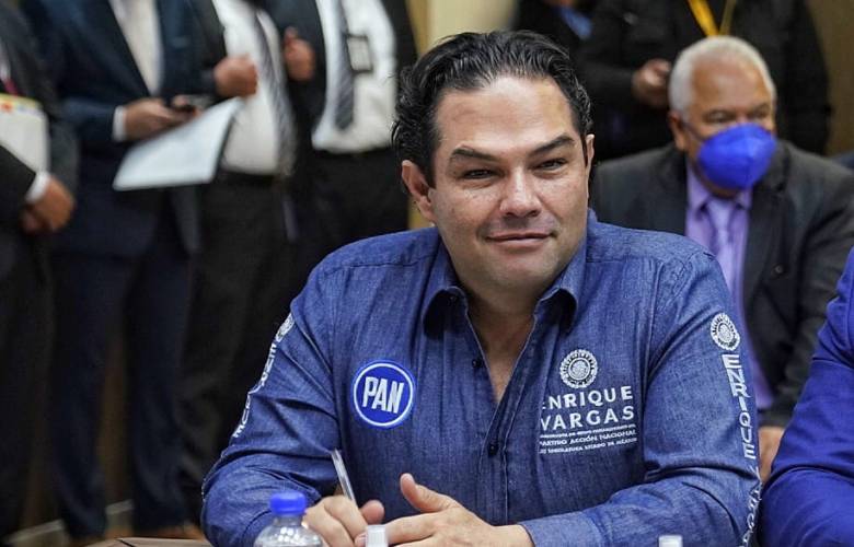 Enrique Vargas con Acción Nacional el más Competitivo frente a Morena