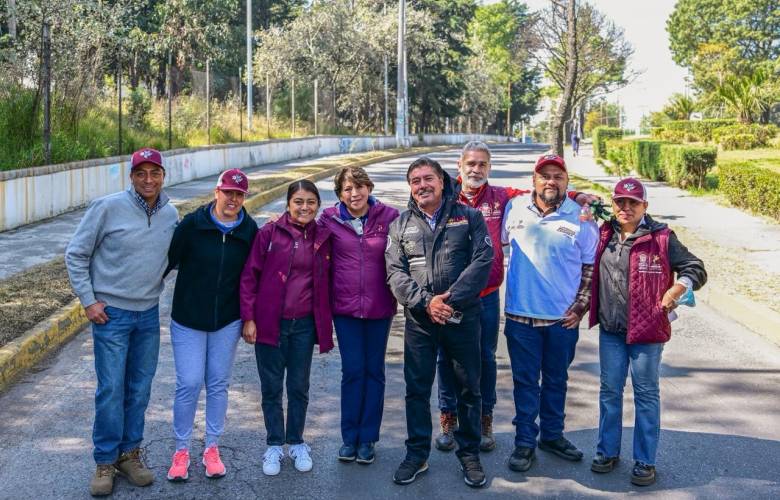 Refuerza Delfina Gómez acciones de mejoramiento urbano en Ciudad Universitaria