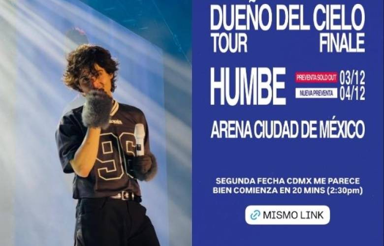 Agota HUMBE primera fecha y suma segundo concierto en la Arena CDMX