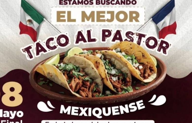 Lanza Edoméx convocatoria para elegir al mejor taco al pastor y llevarlo a París