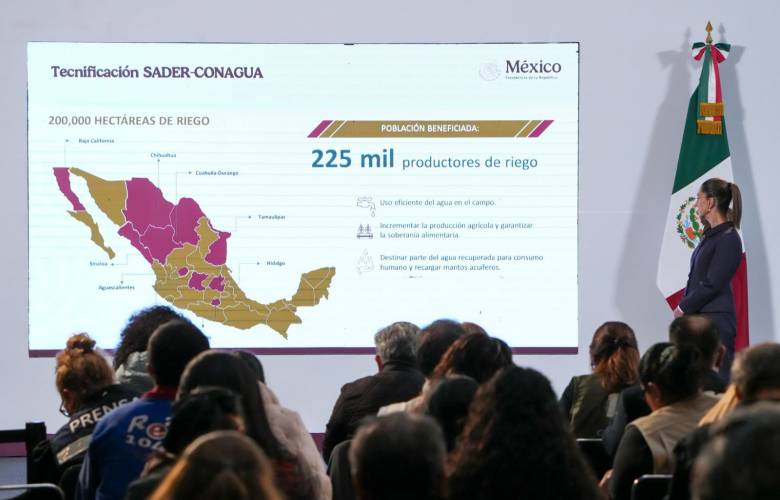 Presentó el Gobierno Federal su Plan Nacional Hídrico que concibe el agua como derecho