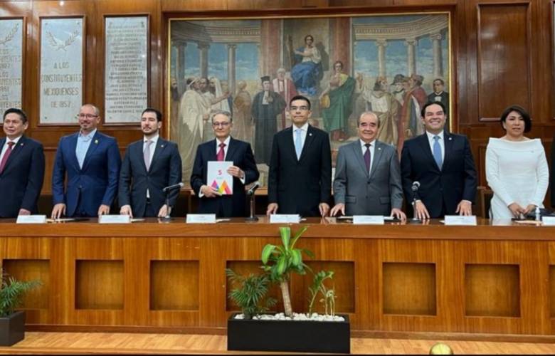 Entrega 5° informe de resultados el gobernador Alfredo del Mazo Maza 