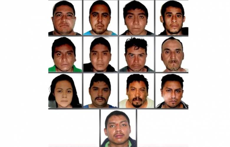 Trece secuestradores pasarán más de 65 años en la cárcel