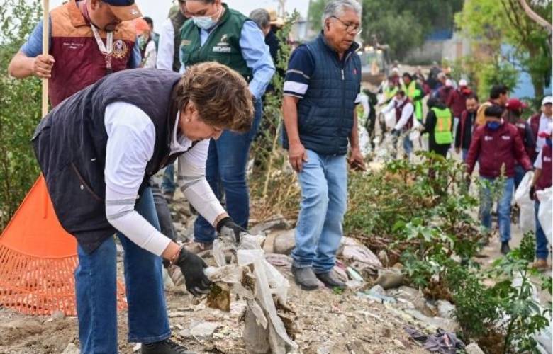 Retira EdoMéx más de 743 toneladas de residuos en jornada ambiental