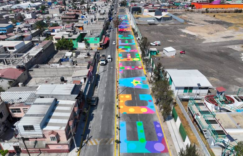 Repavimentan y convierten en Sendero Seguro avenida de 2.5 kms, con inversión de 40 MDP en beneficio de 57 mil personas