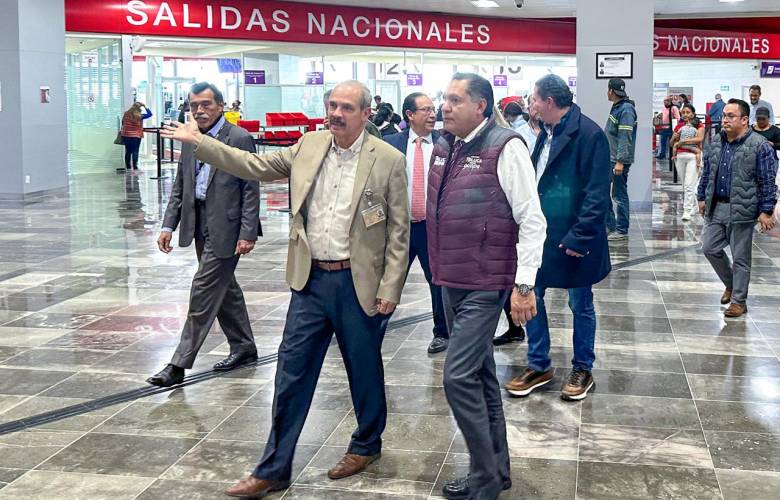 En equipo pondrán guapo al Aeropuerto Internacional de Toluca para lograr el 100 porciento de su operatividad