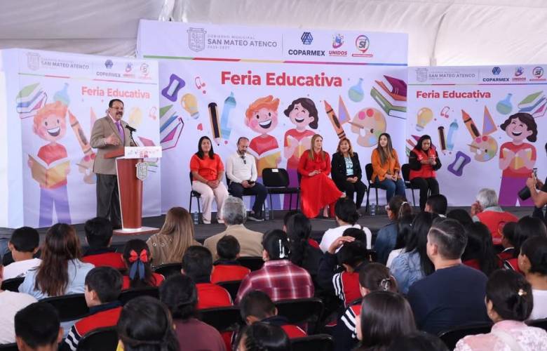 Inauguran en San Mateo Atenco la feria educativa COPARMEX 2026 