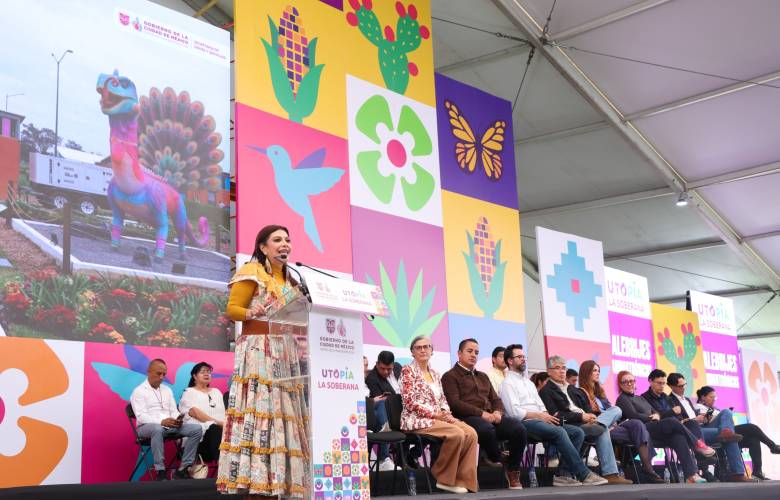 Inaugura Clara Brugada la Utopía La Soberana, el complejo más grande de la Ciudad de México