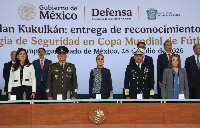 Reconoce Sheinbaum labor de fuerzas de seguridad tras el Mundial 2026