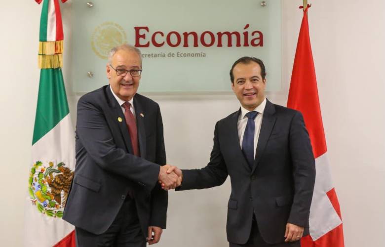 Impulsan México y Suiza modernización de acuerdos comerciales e inversión bilateral