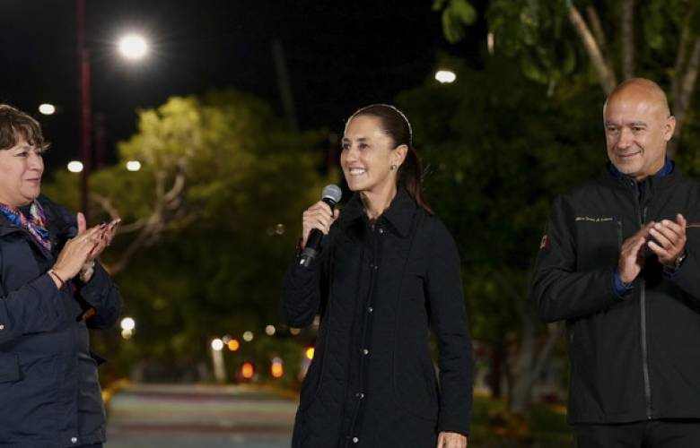 Inaugura Claudia Sheinbaum Sendero Seguro de 1.6 kilómetros en Ecatepec