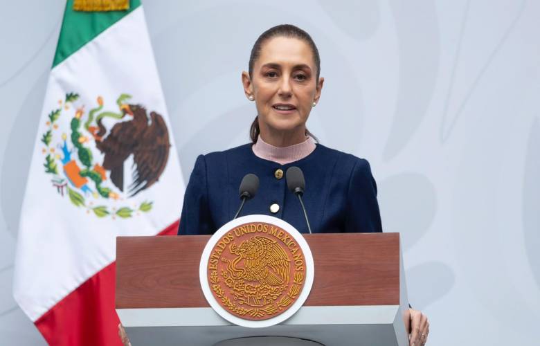 Presenta Sheinbaum Olinia Carga, minivehículo eléctrico para el transporte de mercancías