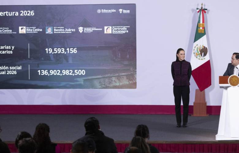 Anuncia Sheinbaum nuevas convocatorias y pagos de las Becas para el Bienestar