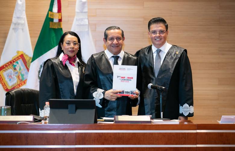 Rinden cuentas órganos del Poder Judicial del Edomex sobre su primer año de trabajo
