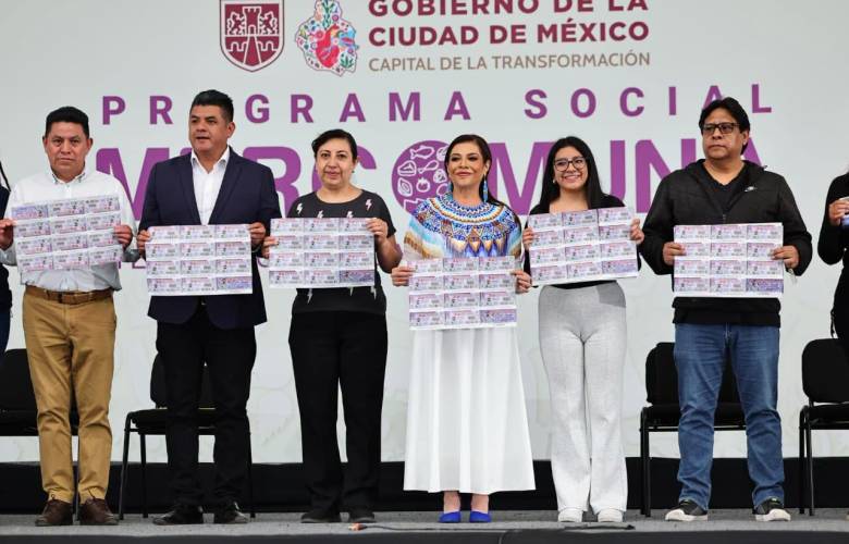Arranca Brugada entrega de apoyos MERCOMUNA 2026 en la Ciudad de México