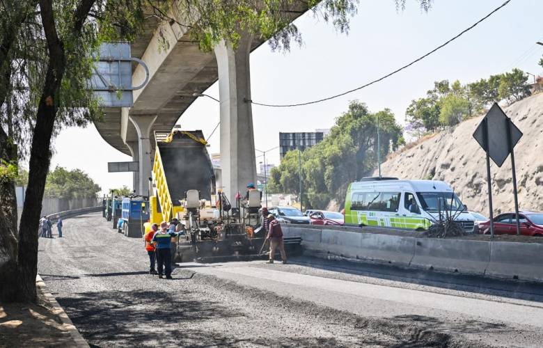 Reporta Gobierno del Edoméx avance del 90 por ciento en reconstrucción del Periférico Norte