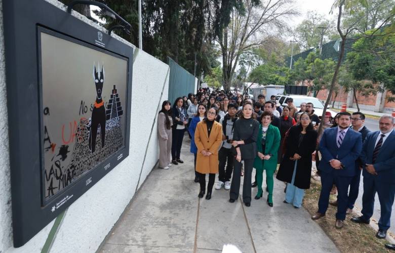 Inaugura UAEMéx muestra que preserva la memoria del movimiento estudiantil de 2025
