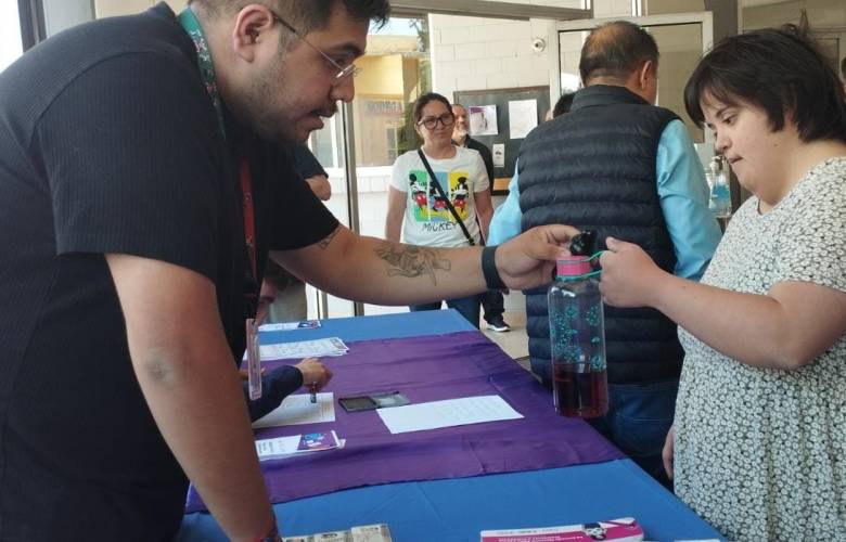 Simulacro electoral para personas con discapacidad intelectual