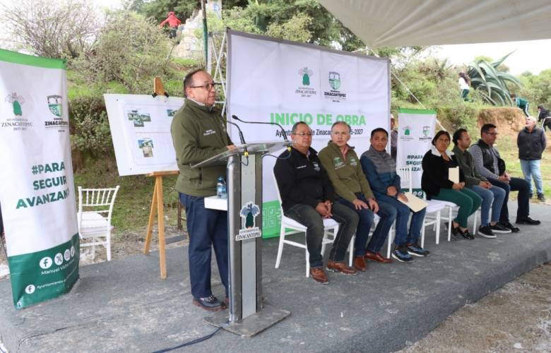 Zinacantepec cumple con compromisos de campaña