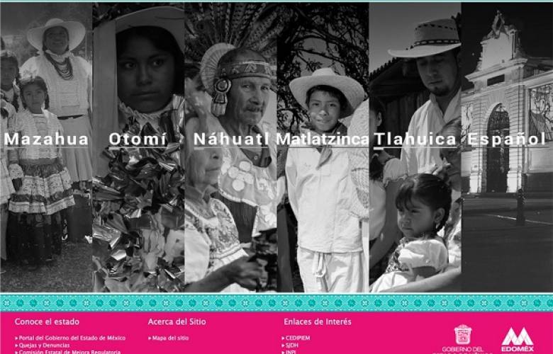 Cuenta gobierno estatal con portales ciudadanos en las cinco lenguas originarias