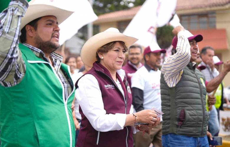 Promete Delfina Gómez Álvarez promoción turística del norte del estado y terminación de hospitales