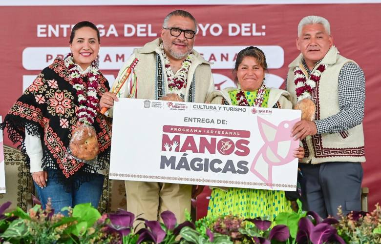 Gobierno del EdoMéx impulsa labor de mil 900 artesanas y artesanos