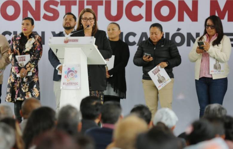 Consolida Ecatepec la transformación con el Bando Municipal 2026