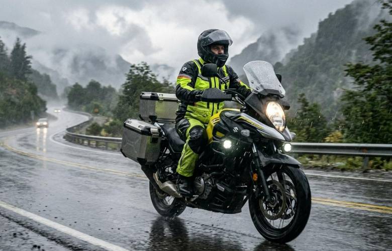 Emiten recomendaciones para prevenir accidentes de motocicleta durante lluvias