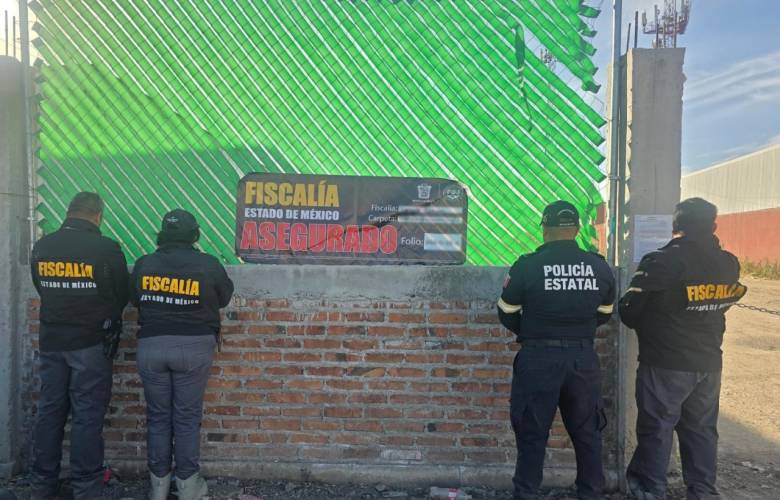 Asegura FGJEM y SSEM predio con vehículos y mercancía con reporte de robo con valor superior a los 9 millones de pesos 