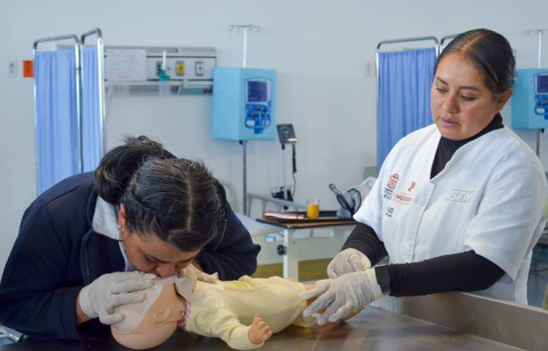 Capacita Gobierno del EdoMéx a más de 300 profesionales y estudiantes de salud para abatir la mortalidad infantil