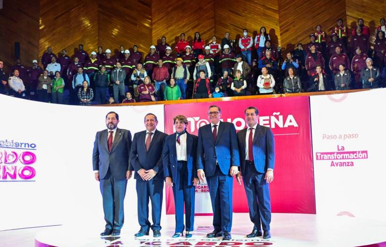 Destaca Gobernadora en Informe de Ricardo Moreno, apoyo a más de 40 mil toluqueñas con programas