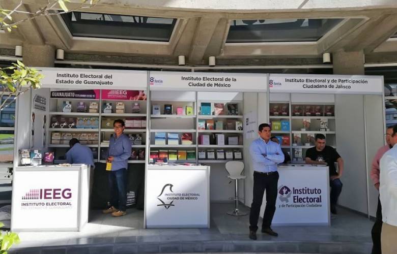 Impulsa ieem producción editorial de materia electoral en 8Âª feria del libro