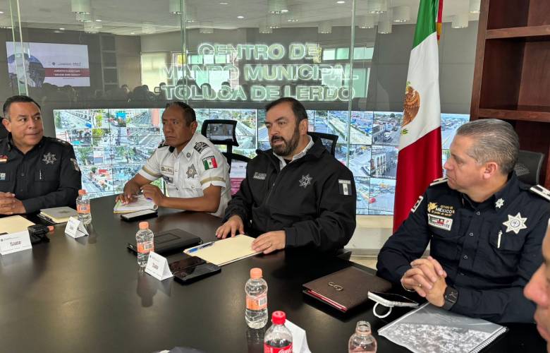 Impulsa Gobierno tolulqueño blindaje de seguridad regional rumbo a la Copa Mundial 2026