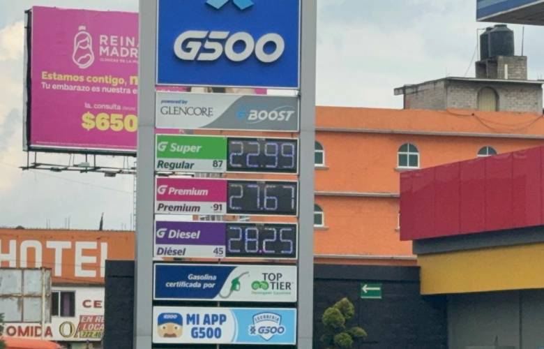 Disminuye precio del diésel en el Valle de Toluca tras incentivo federal