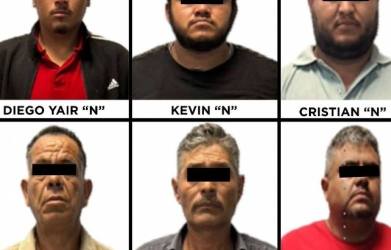 Caen seis presuntos extorsionadores en Temascalcingo