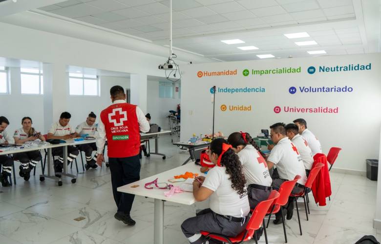 Invita Cruz Roja Mexicana a cursar Diplomado de Paramédico en Edomex y CDMX