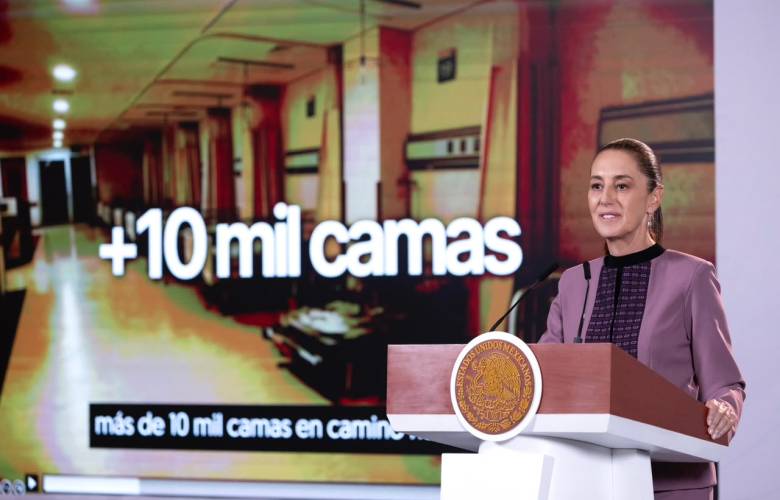 Amplía Gobierno federal capacidad hospitalaria con 12 mil nuevas camas proyectadas