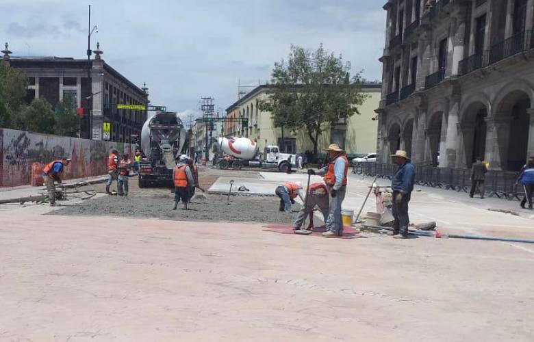 El 7 de septiembre  culminará rehabilitación de av. Lerdo en el centro de Toluca