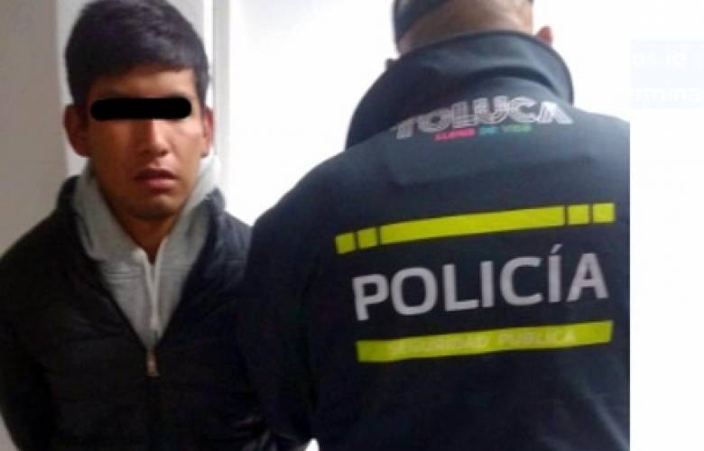 Detienen a presunto feminicida en Toluca cuando pretendía deshacerse del cuerpo de su víctima
