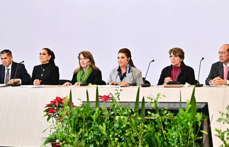 Gobernadora Delfina Gómez baja 38 porciento robo de vehículos y 36 porciento extorsión en EdoMéx