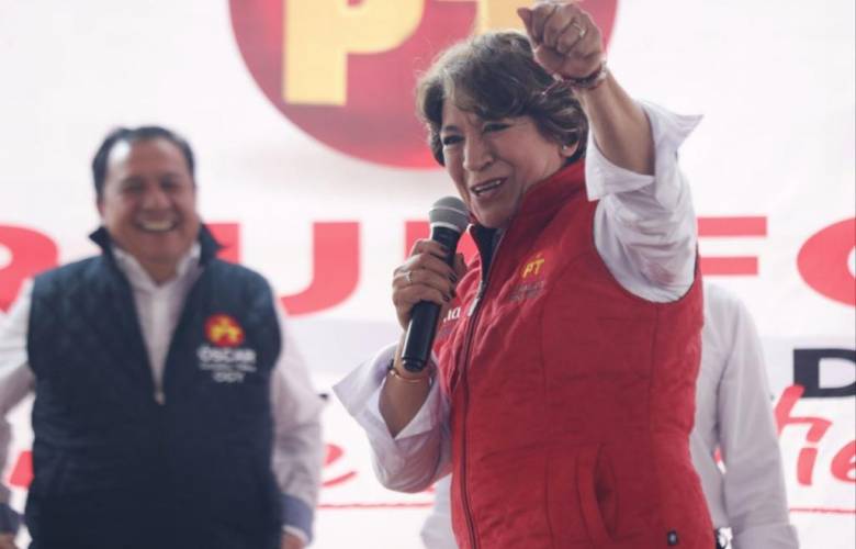 “Los corruptos están en la lona porque tenemos a la mejor militancia, estamos listos para la batalla”: Delfina Gómez