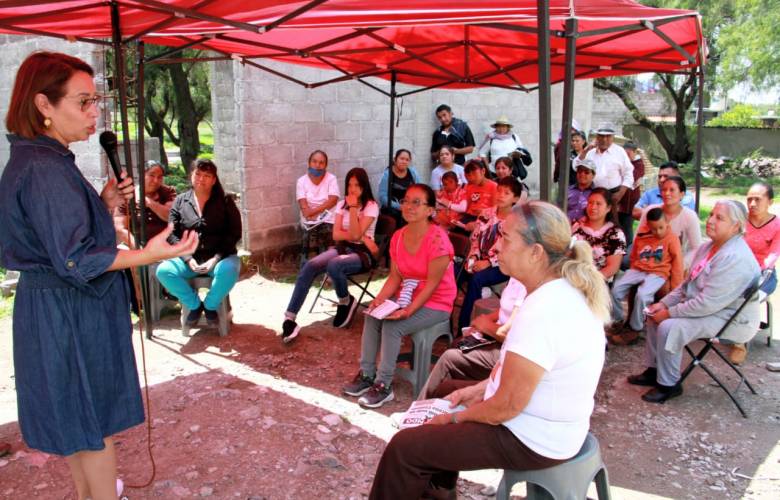 Morena pone ejemplo con consultas del Proyecto de Nación: Azucena Cisneros