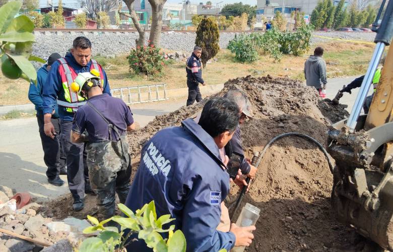 Gobierno de Ecatepec sella toma ilegal de combustible en Jardines de Morelos