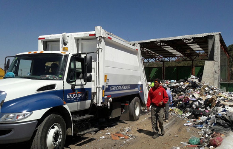 Se  regulariza  la recolección de basura en naucalpan.