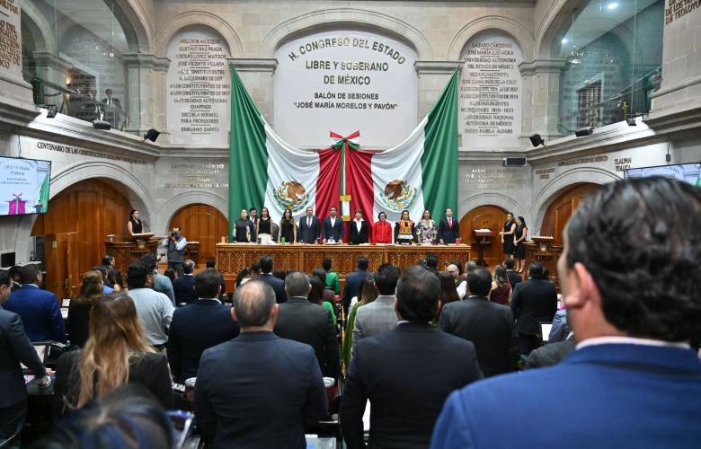 Recibirá Congreso mexiquense tercer informe de Delfina Gómez este 30 de septiembre