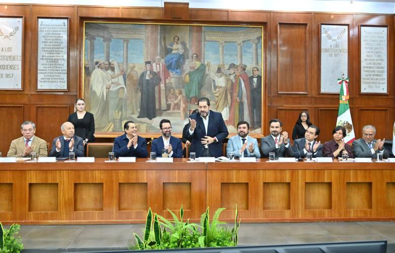 Firman cuatro congresos el protocolo para crear el Parlamento Metropolitano del Valle de México